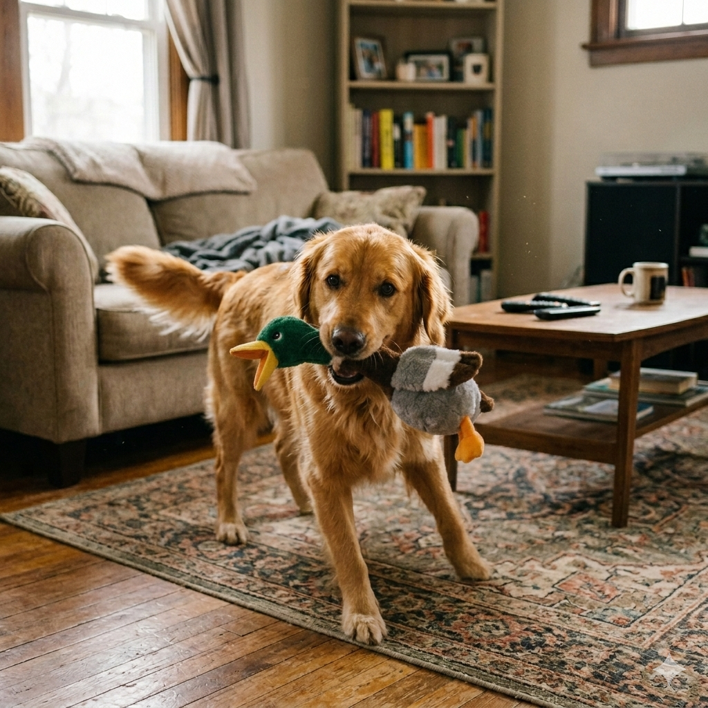 ¡Nuevo! KONG Juguete Pato para perros