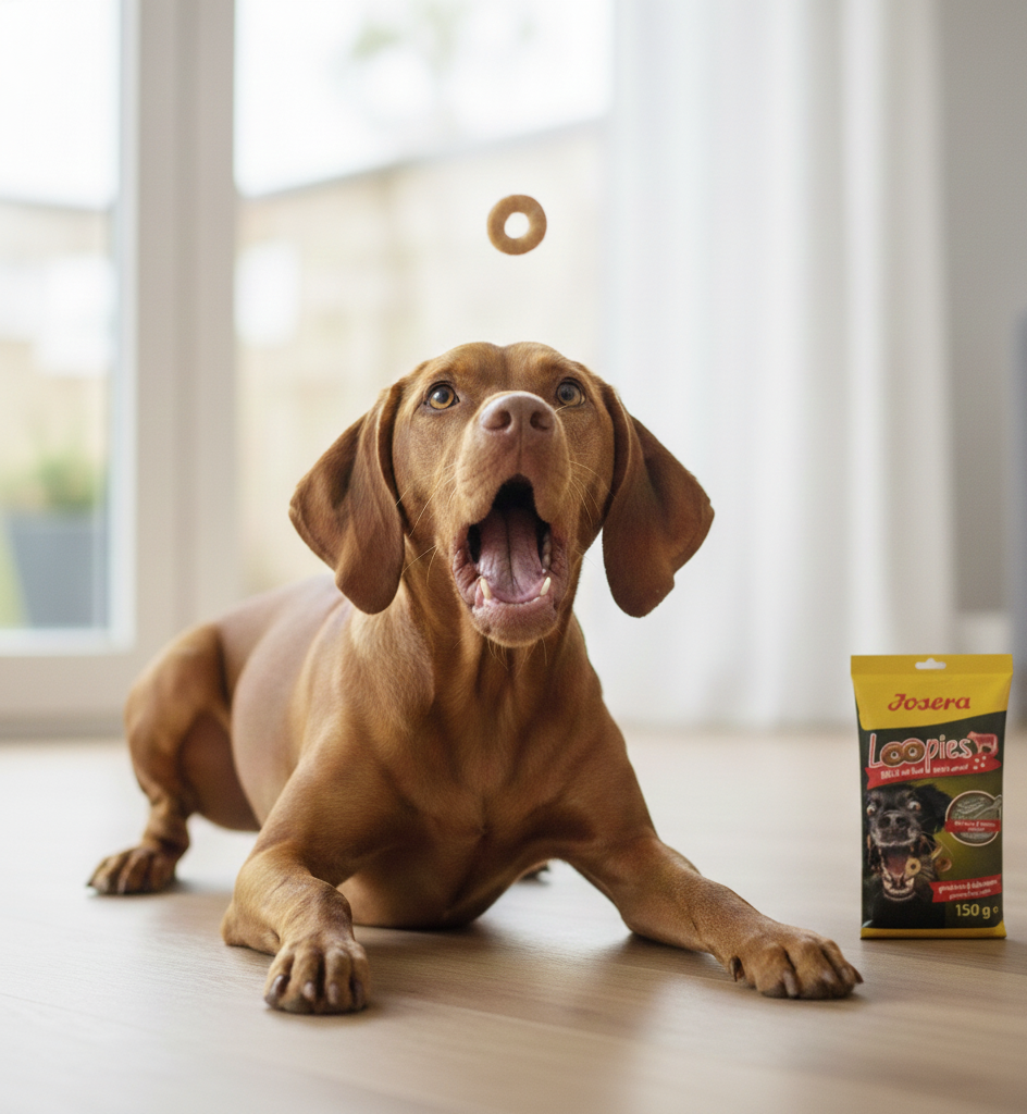 Snack Premium Loopies con TerneraJOSERA