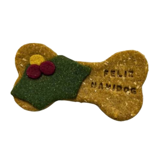 Petgalleta Huesito Navideño 8,5cm x 5cm
