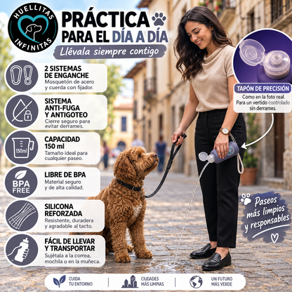 Botella Limpia Pipís Perros - Verde