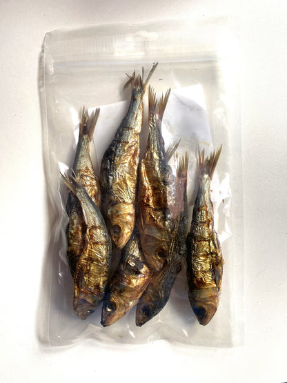 SARDINA DESHIDRATADA De 4 a 8 Unids. Peso: 70 GRMS