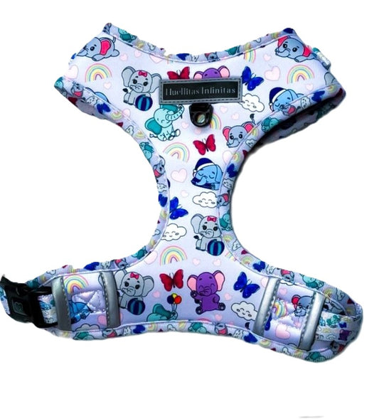 Funny Elephants Adjustable Harness 