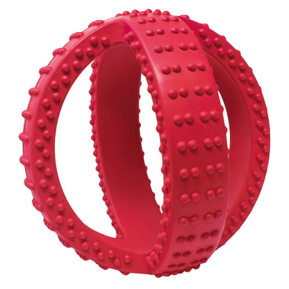 Roller Brutus toy with rubber puller for dogs with very strong jaws