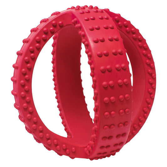 Roller Brutus toy with rubber puller for dogs with very strong jaws