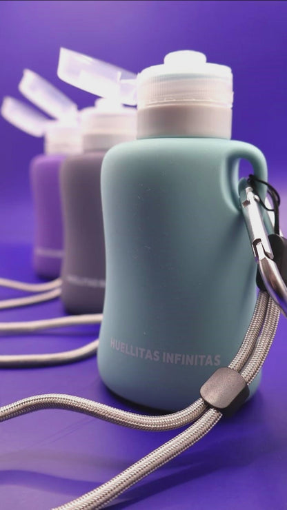 Botella limpia pipis perros Morado Púrpura